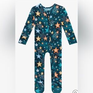 POSH PEANUT ROGAN ZIP FOOTIE  SLEEPER SIZE 9-12 MONTHS